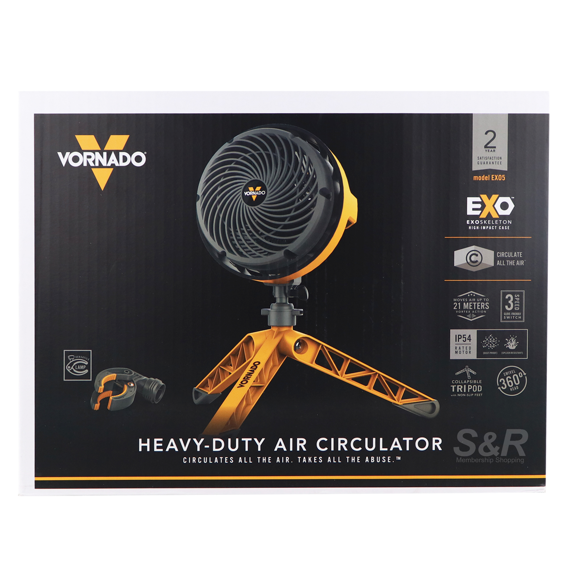 Vornado Heavy-Duty Air Circulator EXO5 Vornado Heavy-Duty Air Circulator EXO5